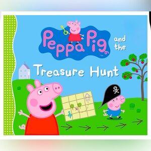Peppa Pig and the Treasure Hunt – Hardcover Book
